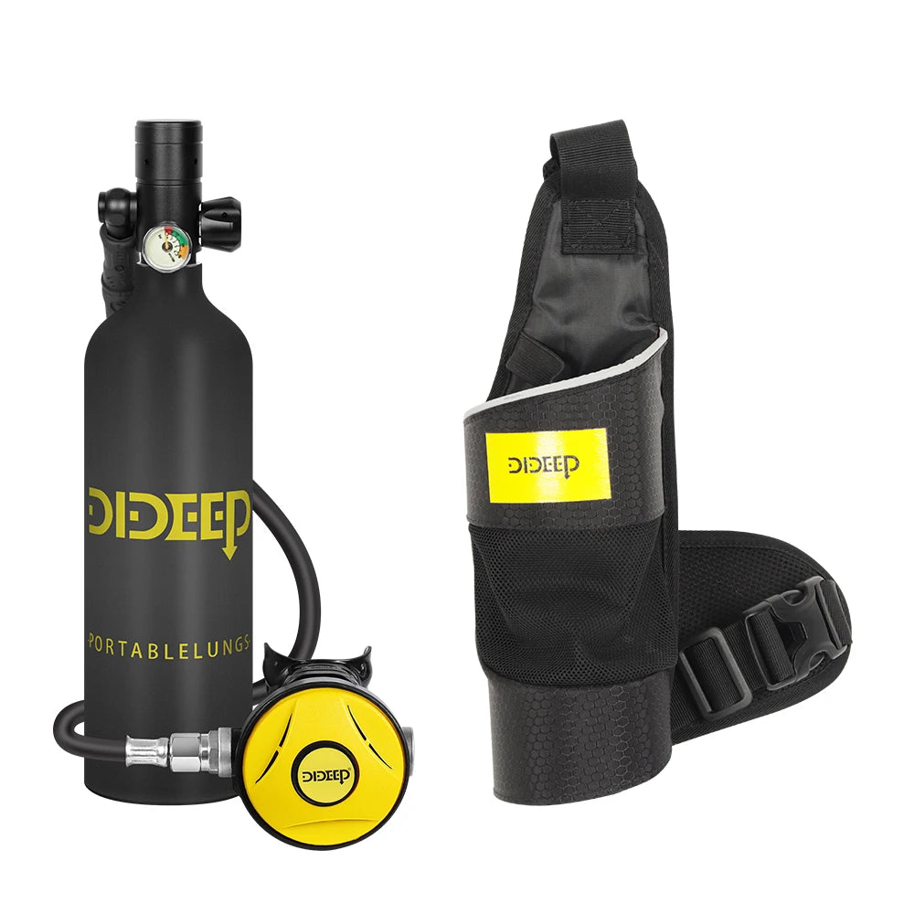 DIDEEP 1Liter Mini Scuba Diving Tank