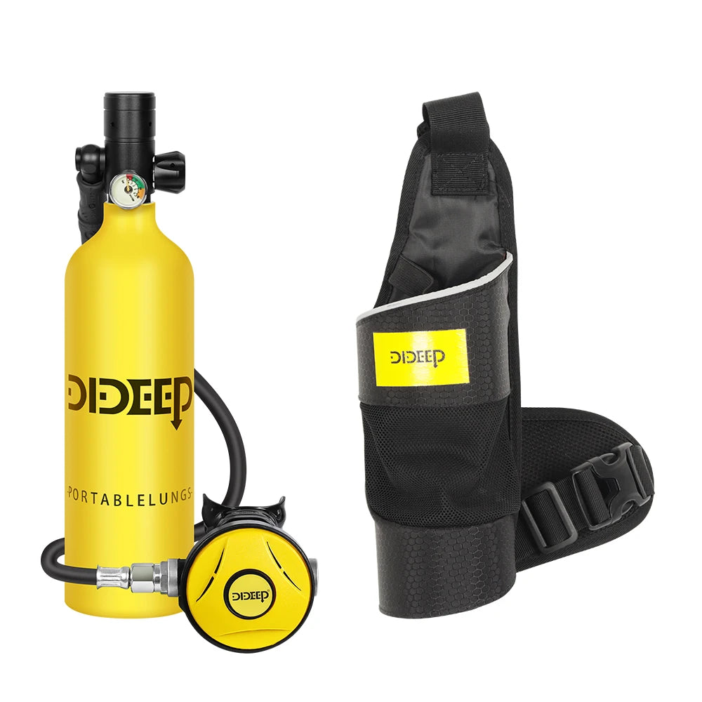 DIDEEP 1Liter Mini Scuba Diving Tank